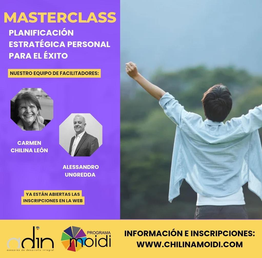 Masterclass Planificación Estratégica Personal para el Éxito.